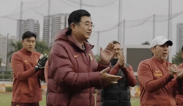  U20亞洲杯開賽在即，足協(xié)主席宋凱探班U20國青隊