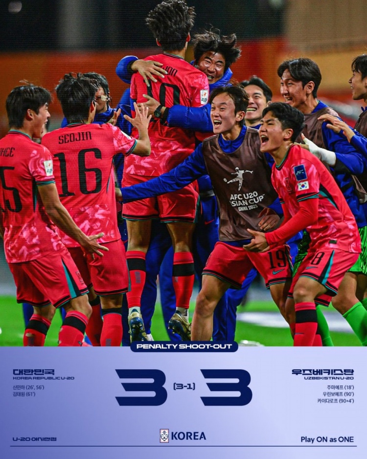  韓國(guó)U20門將：對(duì)撲點(diǎn)很有信心，訓(xùn)練中一度10次射門撲出8次