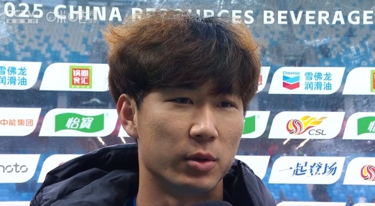  張昱杰：能取得進球幫助球隊獲勝很開心，還需提高自己回報大家