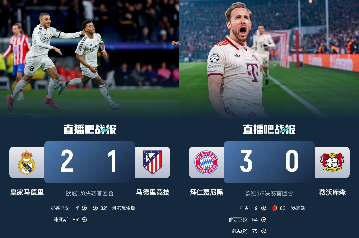  馬競藥廠罵罵咧咧！歐冠附加賽晉級(jí)的8隊(duì)僅2隊(duì)贏球：皇馬&拜仁！