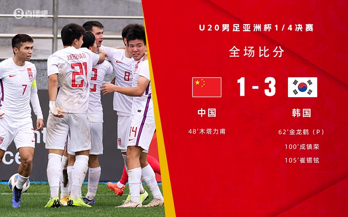  復(fù)仇！U22國(guó)足絕殺復(fù)仇韓國(guó)，2年前U20亞洲杯加時(shí)憾負(fù)無緣世青賽