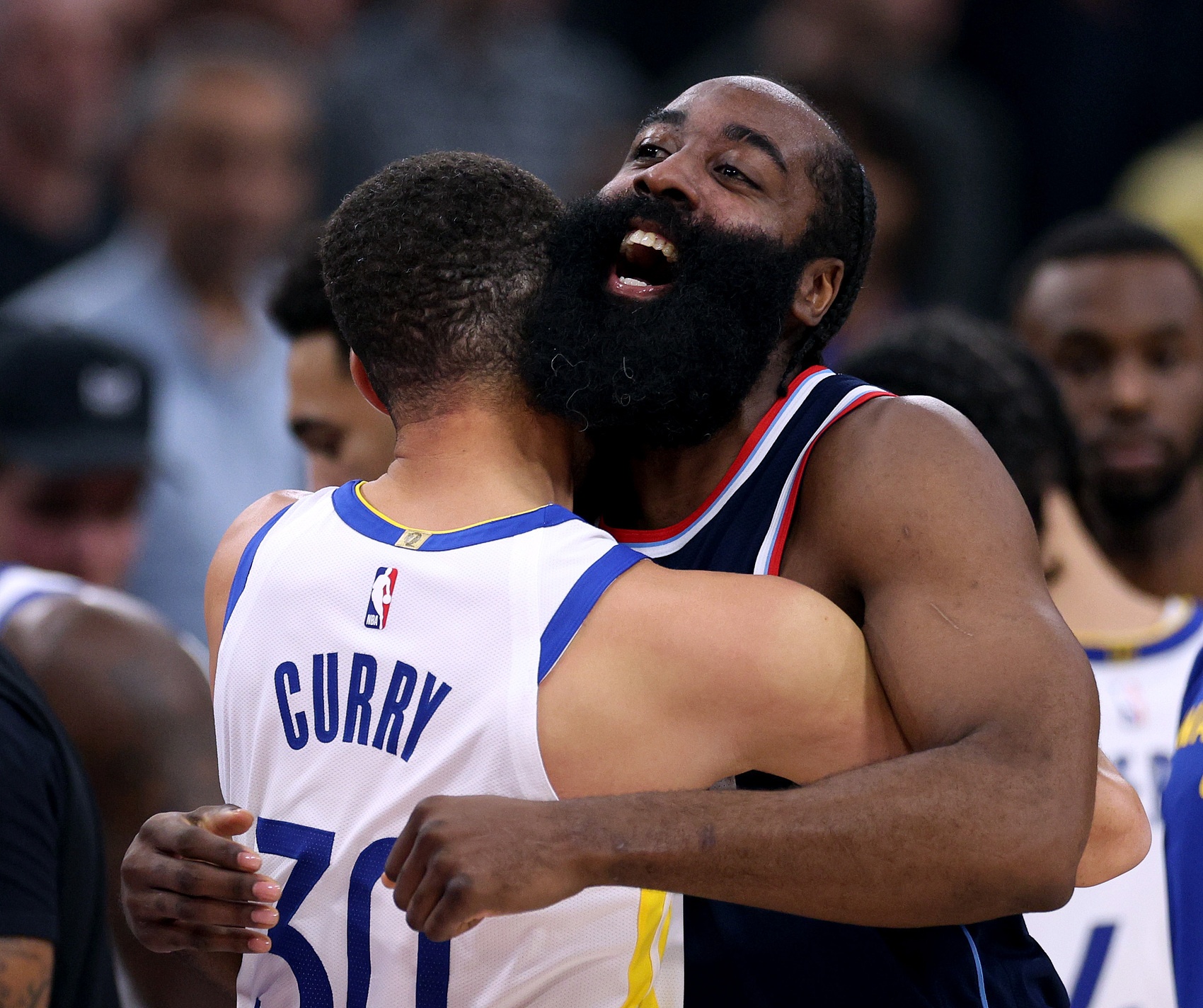  諸神黃昏！庫里哈登先后50+ NBA歷史首次兩名35歲以上球員轟50+！